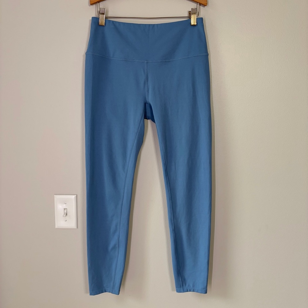 Varley Blue Leggings Yoga Loungewear Casual Athleisure